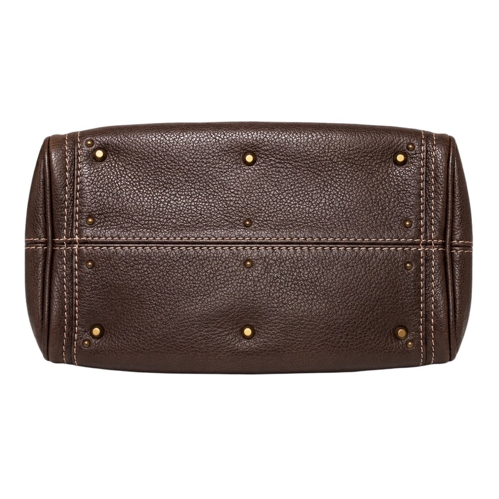 CHLOE Paddington Brown Leather Small Bag with Lock, Key, Dust Bag, COA NWOT MINT - Picture 7 of 17